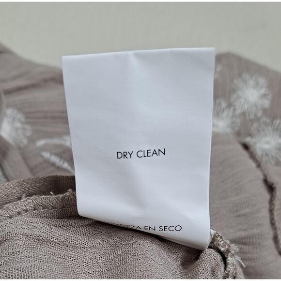 NWT Speechless Juniors' Large Tiered Shift Dress Mini Brown Embroidered - Picture 7 of 10